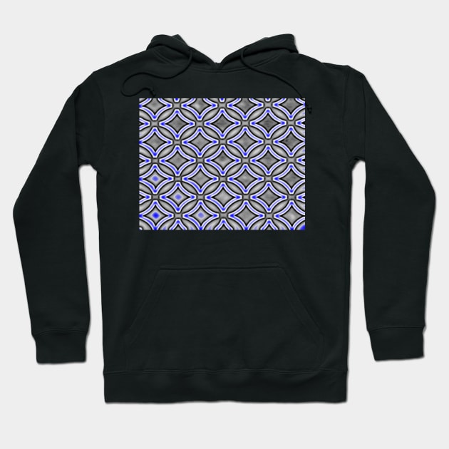 New school Celtic pattern blue and grey Hoodie by HIghlandkings